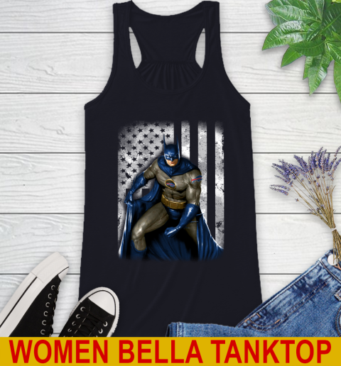 Buffalo Bills NFL Football Batman DC American Flag Shirt Racerback Tank 8