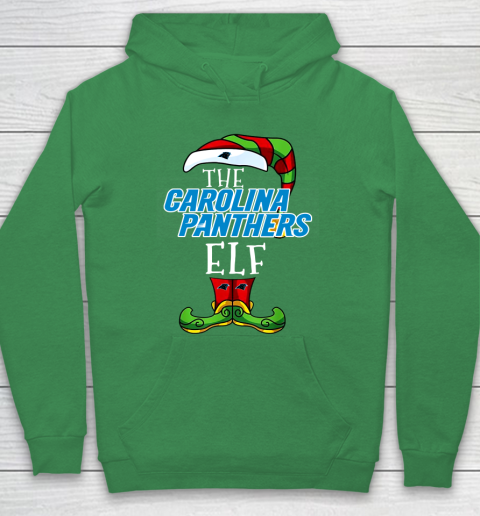 Carolina Panthers Christmas ELF Funny NFL Hoodie 5