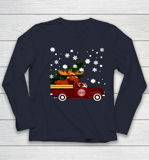 San Francisco 49ers Bring Christmas Home NFL Youth Long Sleeve 2