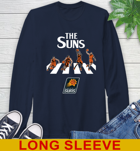 NBA Basketball Phoenix Suns The Beatles Rock Band Shirt Long Sleeve T-Shirt 3