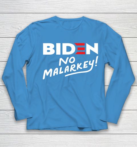 Biden No Malarkey Youth Long Sleeve 5