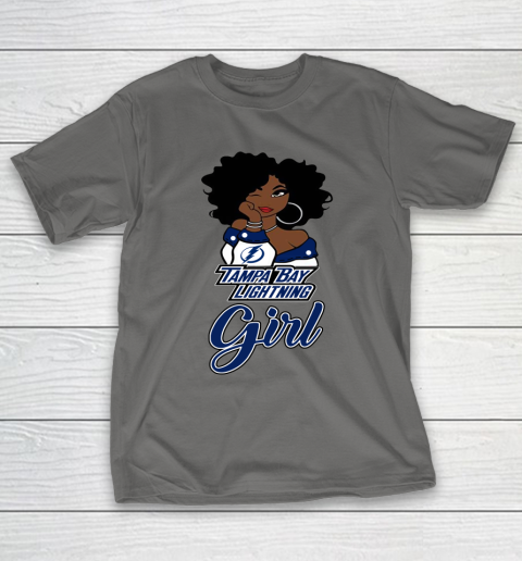 Tampa Bay Lightning Girl NHL T-Shirt 9