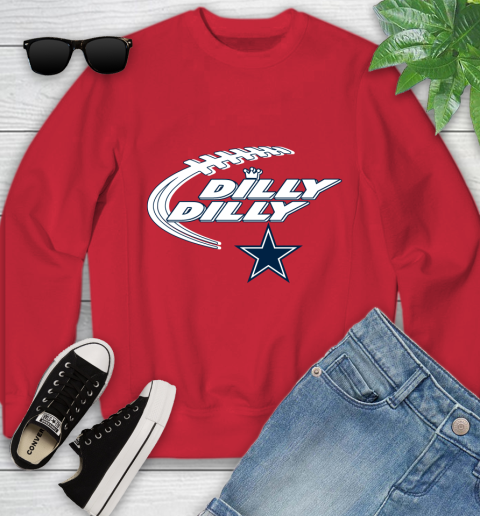 NFL Dallas Cowboys Dilly Dilly Football Sports Youth Sweatshirt 9
