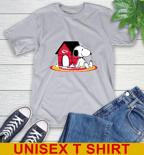 NFL Football Kansas City Chiefs Snoopy The Peanuts Movie Shirt T-Shirt 6