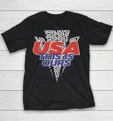 USA Concacaf Gold Cup 2021 Soccer Youth T-Shirt