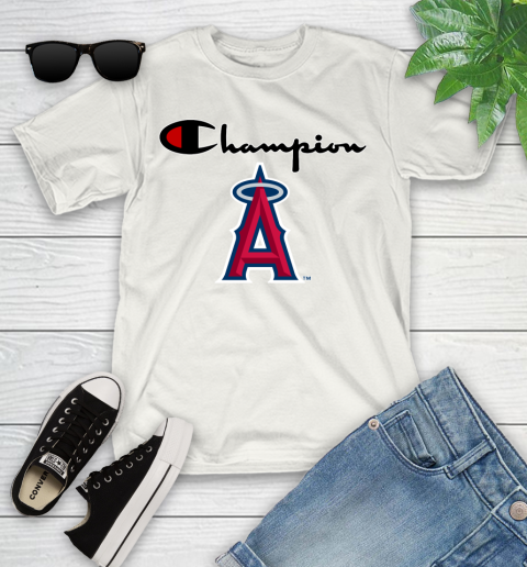 MLB Baseball Los Angeles Angels Champion Shirt Youth T-Shirt