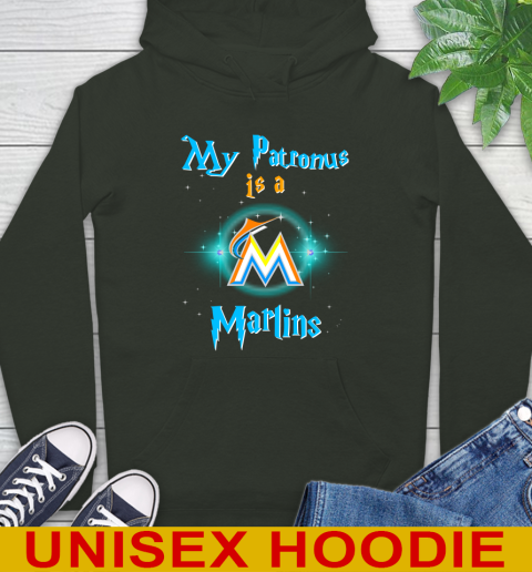 MLB Baseball Harry Potter My Patronus Is A Miami Marlins Hoodie 12