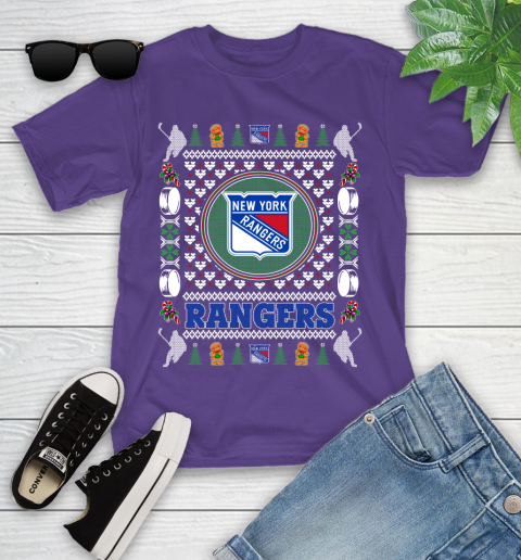 New York Rangers Merry Christmas NHL Hockey Loyal Fan Ugly Shirt 102
