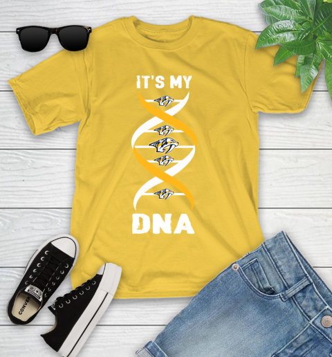 Nashville Predators NHL Hockey It's My DNA Sports Youth T-Shirt 10
