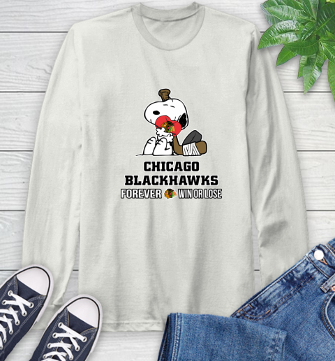 NHL The Peanuts Movie Snoopy Forever Win Or Lose Hockey Chicago Blackhawks 69