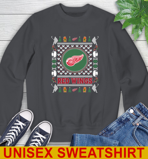 Detroit Red Wings Merry Christmas NHL Hockey Loyal Fan Sweatshirt 7
