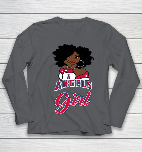 Los Angeles Angelss Girl MLB Youth Long Sleeve 8
