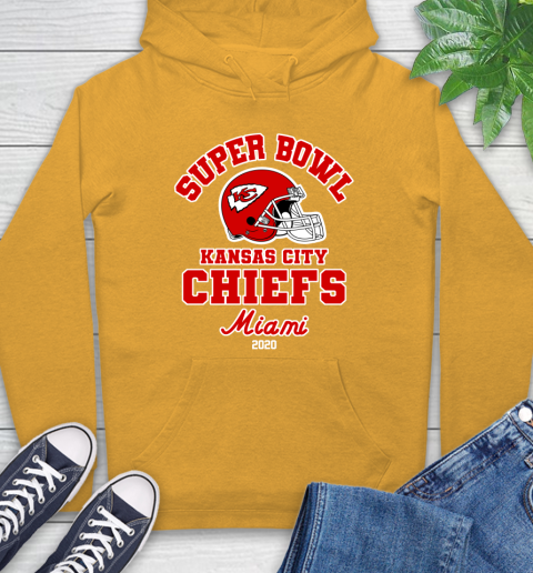 Kansas City Chiefs Super Bowl Champion Miami Logo 2020 NFL Shirts 14