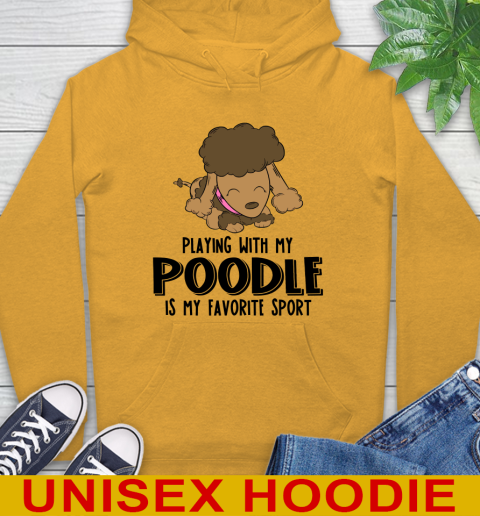 Playing with my poodle is my favorite sport 14