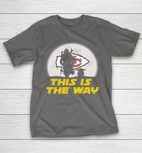 Kansas City Chiefs NFL Football Star Wars Yoda And Mandalorian This Is The Way T-Shirt 8