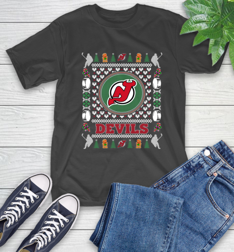 New Jersey Devils Merry Christmas NHL Hockey Loyal Fan Ugly Shirt