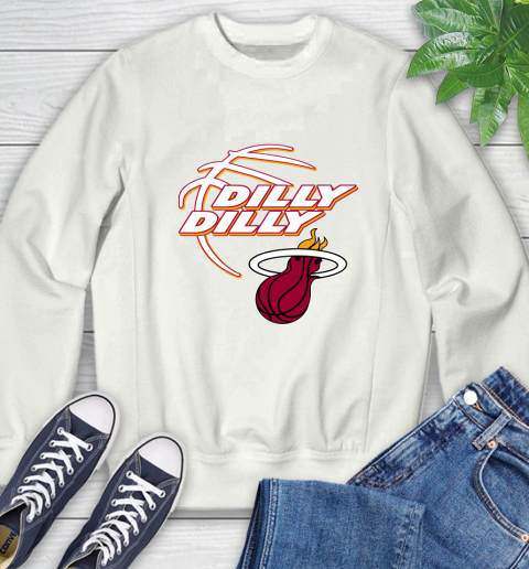 NBA Miami Heat Dilly Dilly Basketball Sports Sweatshirt