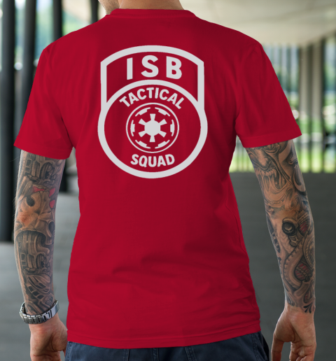 Tactical ISB Squad (print on front and back) T-Shirt 16