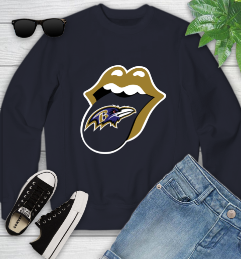 Baltimore Ravens NFL Football Lips I Root For My Team Adoring Fan 117