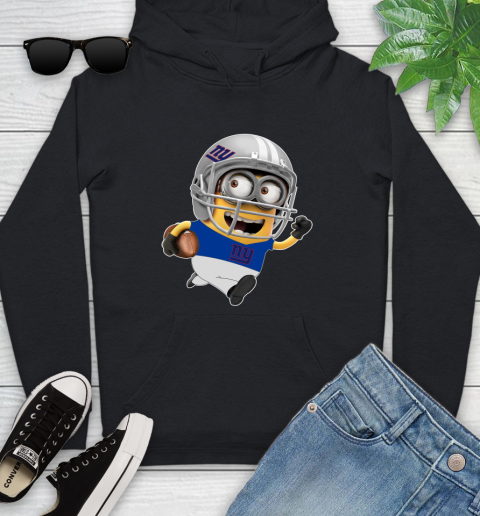 NFL New York Giants Minions Disney Football Sports Youth Hoodie 2