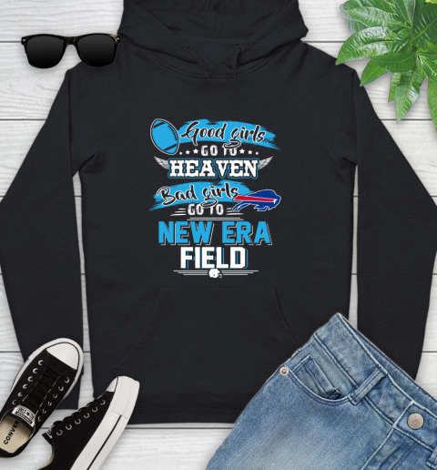 Buffalo Bills NFL Bad Girls Go To New Era Field Shirt Youth Hoodie