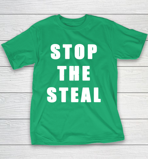 Stop The Steal Youth T-Shirt 3