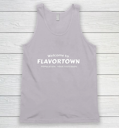 Flavortown Population American Food Gift Taste Buds Tank Top 3