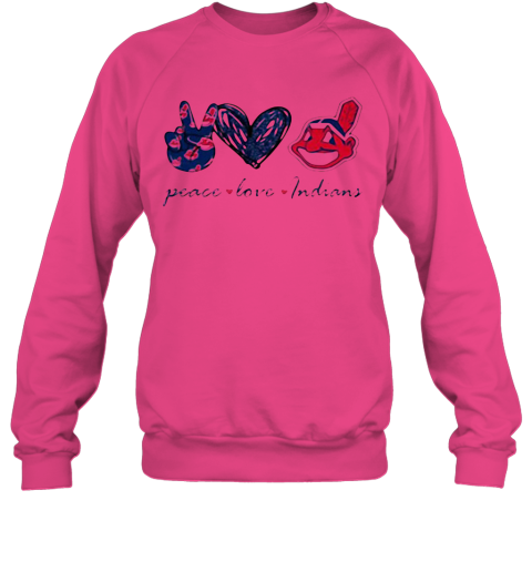 pink cleveland indians shirt