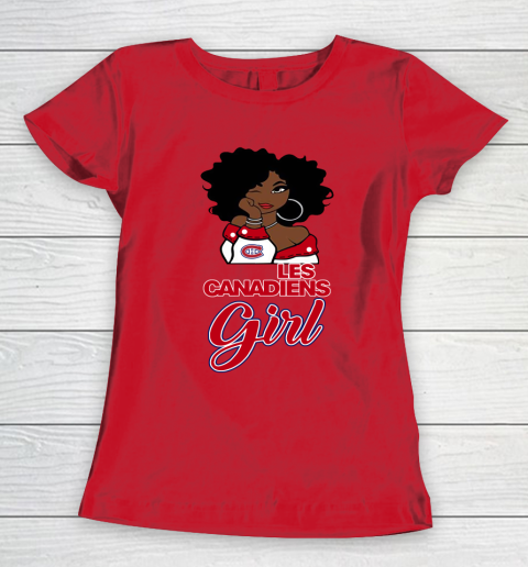 Montreal Canadiens Girl NHL Women's T-Shirt 10