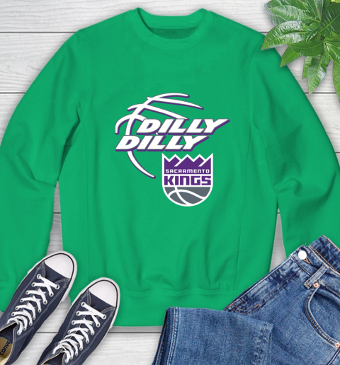 NBA Sacramento Kings Dilly Dilly Basketball Sports Sweatshirt 6