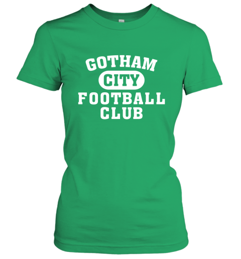 NEW YORK JETS GOTHAM CITY yule new york jets gotham city ladies t shirt 20 front irish green