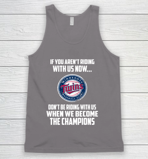 MLB Minnesota Twins Baseball We Become The Champions Tank Top 6