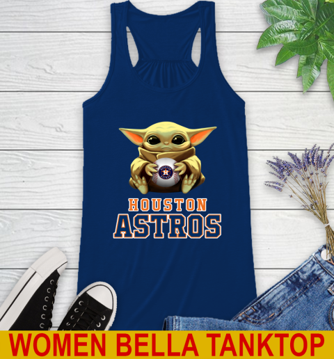 MLB Baseball Houston Astros Star Wars Baby Yoda Shirt 45