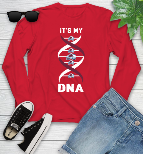 Colorado Avalanche NHL Hockey It's My DNA Sports Youth Long Sleeve 11