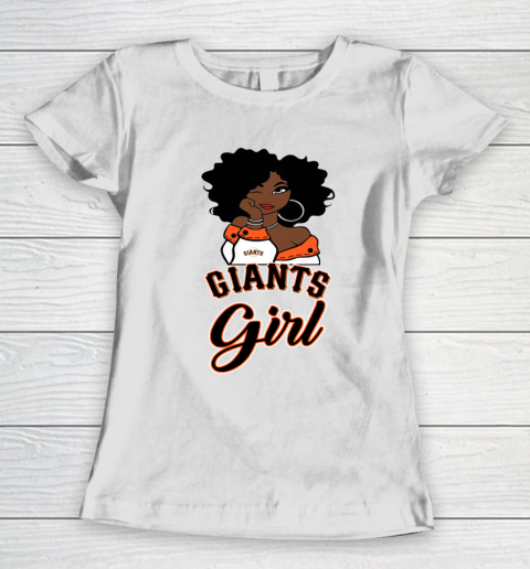 San Francisco Giantss Girl MLB Women's T-Shirt 3