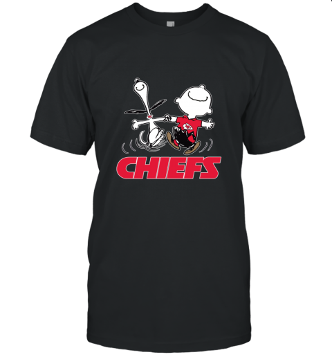 Snoopy And Charlie Brown Happy Kansas City Chiefs
