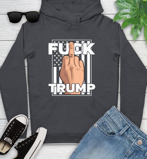 Fuck Trump Middle Finger Anti Republican T Shirt 130