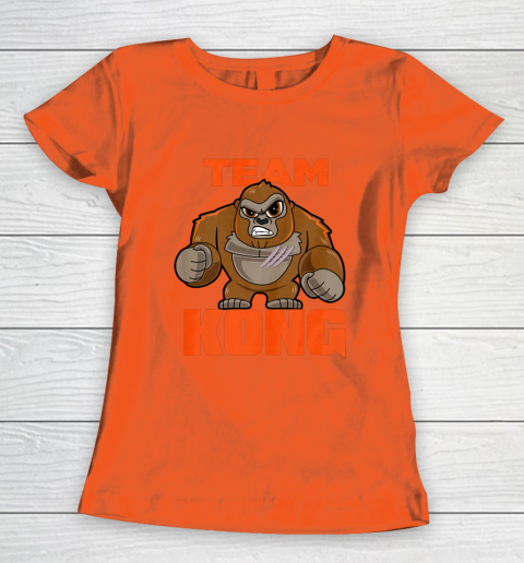 Kids Godzilla vs Kong Official Team Kong Cute Kids Women's T-Shirt 3