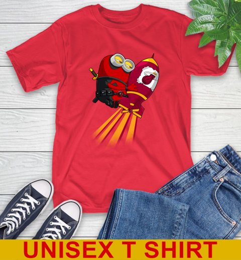 NBA Basketball Miami Heat Deadpool Minion Marvel Shirt T-Shirt 12