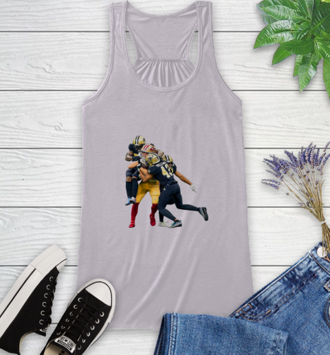 Sprint Football San Francisco 49ers And New Orleans Saints Shirts 41