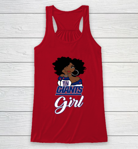 New York Giants Girl NFL Racerback Tank 5
