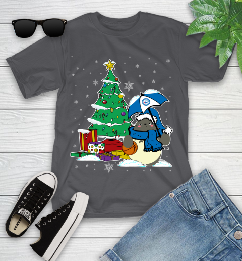 Philadelphia 76ers NBA Basketball Cute Tonari No Totoro Christmas Sports Youth T-Shirt 6