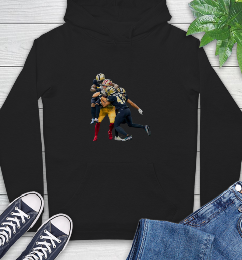 Sprint Football San Francisco 49ers And New Orleans Saints Shirts 13