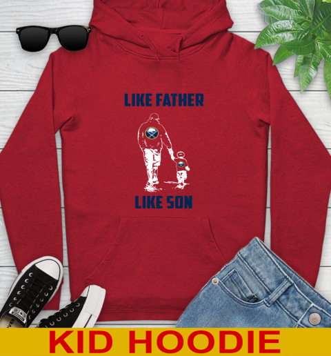 Buffalo Sabres NHL Hockey Like Father Like Son Sports Youth Hoodie 11