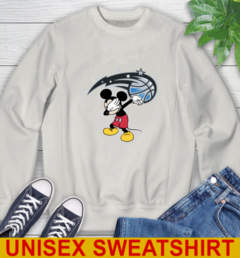 Orlando Magic NBA Basketball Dabbing Mickey Disney Sports Sweatshirt 12