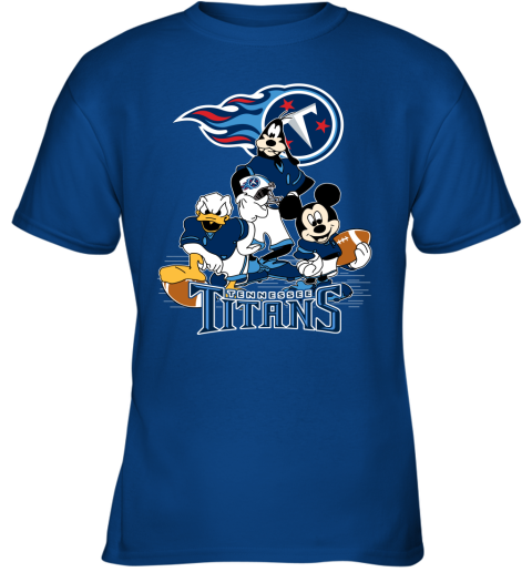 NFL Tennessee Titans Mickey Mouse Donald Duck Goofy Football T Shirt qVQzryuVNLP youth t shirt 26 95 151514 front royal