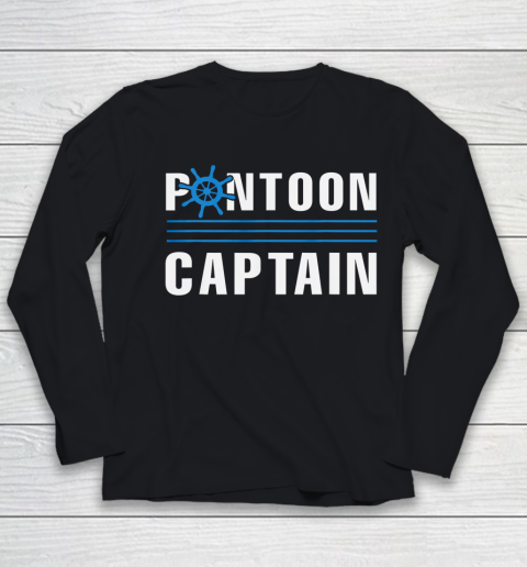 Pontoon Captain Gift Youth Long Sleeve