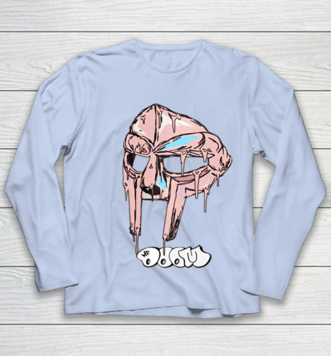 Tribute To M F Doom Villain Mask Gift Youth Long Sleeve 5