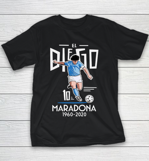 Maradona 1960  2020 El Diego 10 Youth T-Shirt