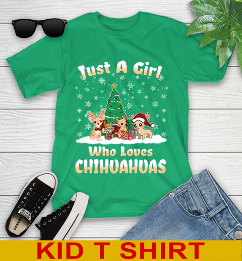 Christmas Just a girl who love chihuahuas dog pet lover 103